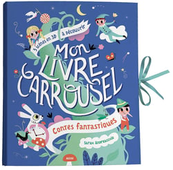 Mon livre carrousel - contes fantastiques - 5 scènes en 3D à découvrir