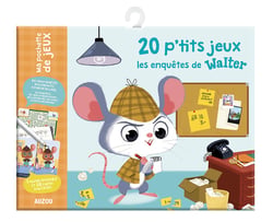 Ma pochette de jeux : 20 p'tits jeux - les enquêtes de Walter