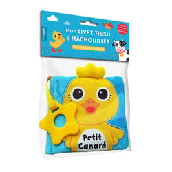 Mon livre tissu à mâchouiller : petit canard