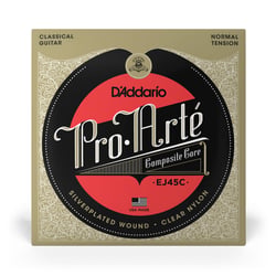 D'Addario Pro-Arte EJ45C - Cordes composites pour guitare classique - .0280 - .044