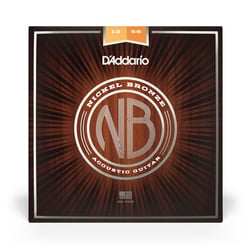D'Addario - Light Top/Medium Bottom 12-56 - Jeu de cordes guitare acoustique
