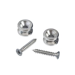 Planet Waves - Lot de 2 straplocks chromés - EP202