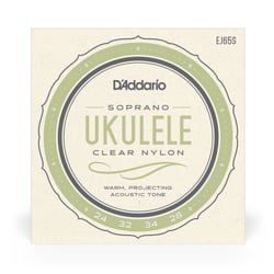 D'Addario EJ65S - Cordes pour Ukulélé - .022 - .034  
