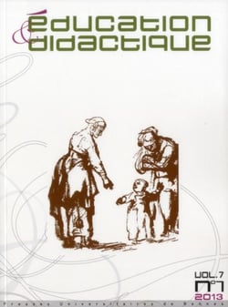EDUCATION et DidactIQUE 7/1