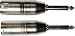 Adaptateur Jack 6.35 mâle-XLR mâle - Yellow Câble