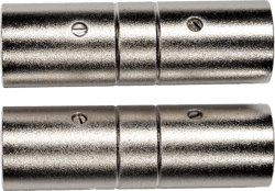 Lot de 2 Adaptateurs XLR mâle-XLR mâle - Yellow Câble