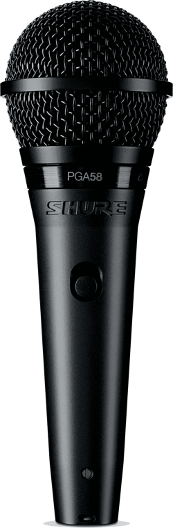 Shure - Micro dynamique cardioïde PGA58-XLR