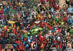 Puzzle 1000 pièces - Impossible Marvel