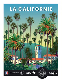 Puzzle 500 pièces - La Californie - Calypto