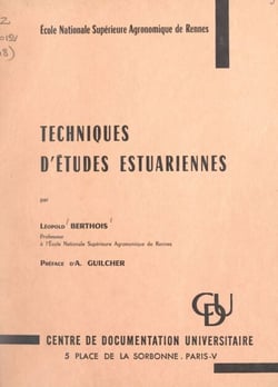 Techniques d'études estuariennes