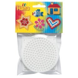3 plaques géométrique pour perles Hama - 5 mm