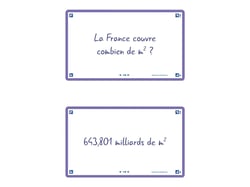 80 flashcards - 7,5 x 12,5 cm - Flash 2.0 Oxford - Uni blanc - cadre violet