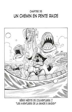 One Piece édition originale - Chapitre 35 - Un chemin en pente raide
