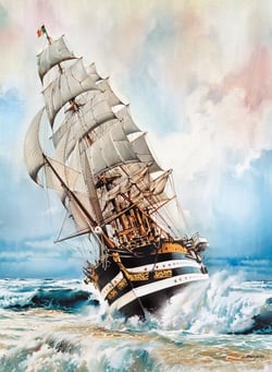 Puzzle 1000 pièces - High Quality Collection - Amerigo Vespucci