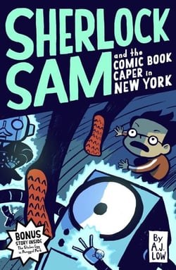 Sherlock Sam and The Comic Book Caper in New York - Sherlock Sam, #10