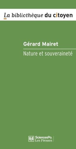 Nature et souveraineté - Philosophie politique en temps de crise écologique