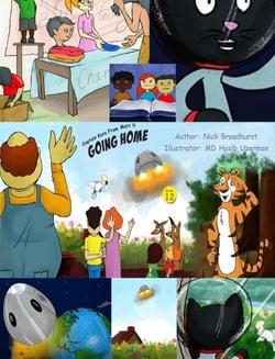 Captain Kuro From Mars Is Going Home - Captain Kuro From Mars Picture Books in English, #12