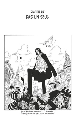 One Piece édition originale - Chapitre 513 - Pas un seul