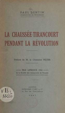 La Chaussée-Tirancourt pendant la Révolution