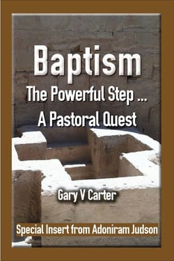 Baptism - The Powerful Step ... A Pastoral Quest