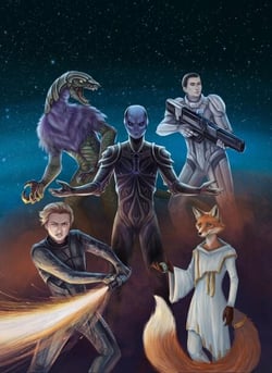 The crew of "Caldera-17"