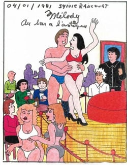 Au Bar a l'Antique - Année 1981