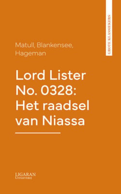 Lord Lister No. 0328: Het raadsel van Niassa