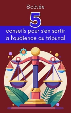 5 conseils pour s'en sortir à l'audience au tribunal - 5 conseils pour s'en sortir, #3