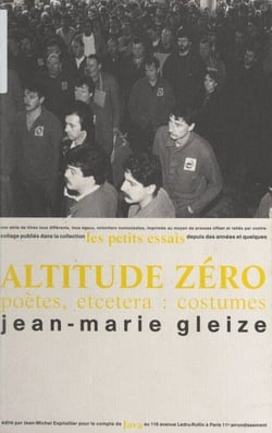 Altitude zéro - Poètes, etcetera : costumes