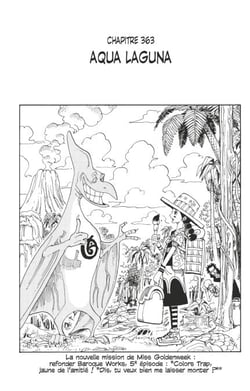 One Piece édition originale - Chapitre 363 - Aqua laguna