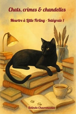 Chats, crimes &amp; chandelles. Intégrale 1: Trois mystères cosy captivants, une chatte intelligente et un charmant village anglais aux secrets bien gardés - Crime à Little Firling - Intégrale, #1