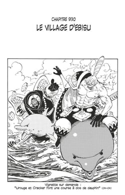One Piece édition originale - Chapitre 930 - Le village d'Ebisu