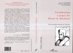 Considérations à propos de Machiavel - Sur la première décade de Tite-Live
