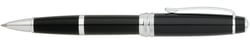 Stylo roller convertible - Bailey Laque Noire - Pointe moyenne - Cross