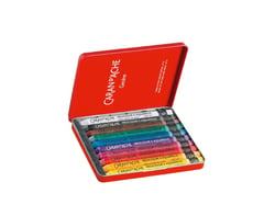 Boîte métal 10 pastels à la cire aquarellable NEOCOLOR® 2 - Caran d'Ache