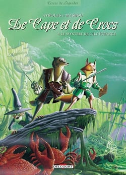 De cape et de crocs Tome 4 : le mystère de l'île étrange
