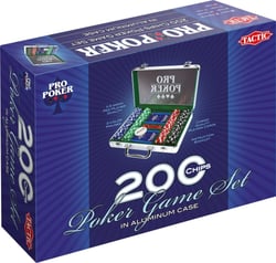 Mallette ProPoker 200 jetons - Tactic France