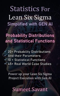 Probability Distributions and Statistical Functions - Statistics for Lean Six Sigma Simplified with GEN AI, #4