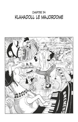 One Piece édition originale - Chapitre 34 - Klahadoll le majordome