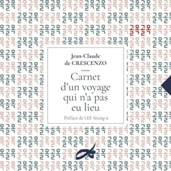Carnet d'un voyage qui n'a pas eu lieu