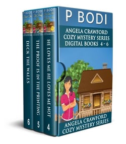 Angela Crawford Series Books 4-6 - Angela Crawford Cozy Mystery Series