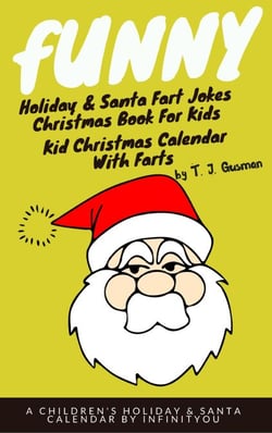 Funny Holiday &amp; Santa Fart Jokes Christmas Book For Kids - Kid Christmas Calender With Farts