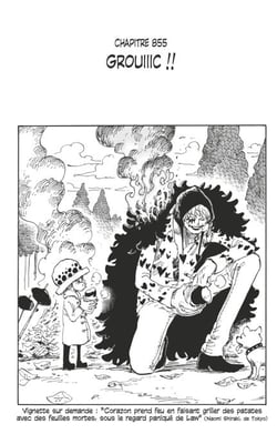 One Piece édition originale - Chapitre 855 - Grouiiic !!