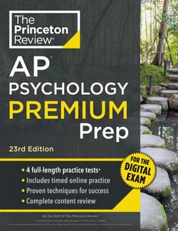 Princeton Review AP Psychology Premium Prep, 23rd Edition - 4 Practice Tests + Digital Practice Online + Content Review