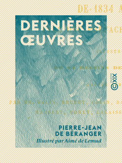 Dernières œuvres - De 1834 à 1851