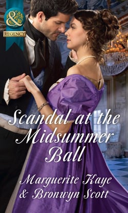 Scandal At The Midsummer Ball - The Officer's Temptation / The Debutante's Awakening