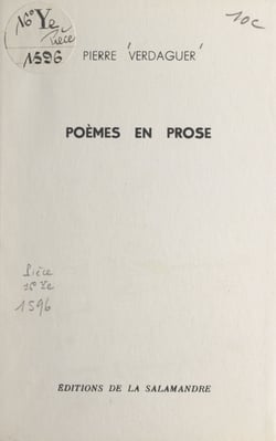 Poèmes en prose