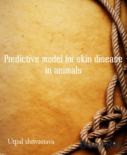 Predictive model for skin disease in animals