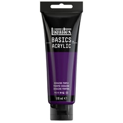 Tube 118 ml de peinture acrylique Liquitex - Basics - pourpre