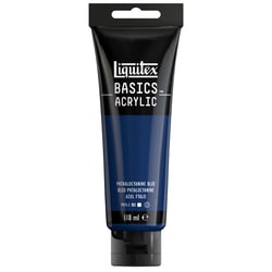 Tube 118 ml de peinture acrylique Liquitex - Basics - bleu phtalo